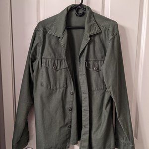 Uniqlo Men's Military/Field Work Shirt - L